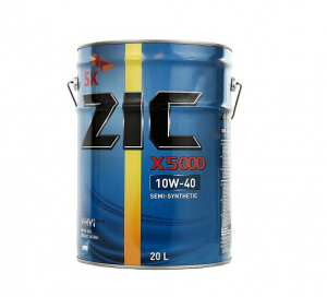 Масло моторное 10/40 X5000 / API CI-4/SL п/синт.20л.(ZIC) (ЧЗ)