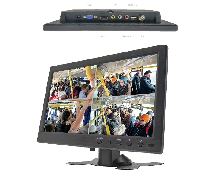 Монитор автомобильный КАРКАМ 10,1"" TFT LCD MONITOR DSP-10VHAB