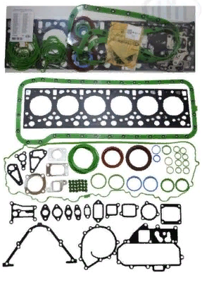 Р/к ДВС ЯМ3-536 ЕВРО-4 (39 наим) полный зеленый с прокладкой ГБЦ комплект полный (ООО ПТП)